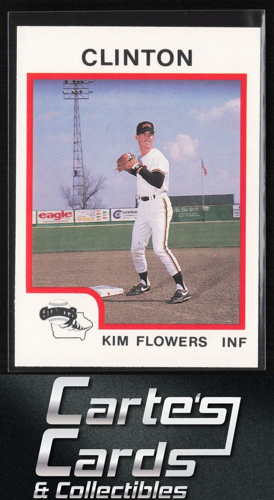 Kim Flowers 1987 ProCards #996 Clinton Giants