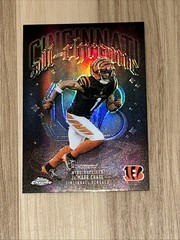 2025 Topps Chrome Football JaMarr Chase #ACT-5 All Chrome Refractor – Bengals