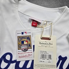100% Authentic Orel Hershiser Mitchell Ness 1988 Los Angeles Dodgers Jersey 36 S