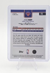 Topps Chrome Update 2025-26 Josh Hart- Knicks #72 Red Refractor /5