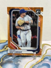 2026 Donruss Baseball Orange Optic Velocity – #20 David Wright New York Mets