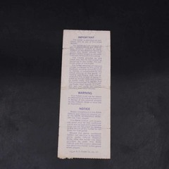 1977 World Series Game 2 Ticket Stub New York Yankees vs LA Dodgers ZJ22686