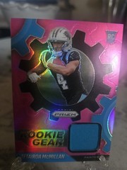 2025 Panini Prizm – Rookie Gear Tetairoa McMillan #RGR-TMC Pink Prizm (MEM, RC)