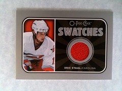2006-07 O-Pee-Chee Swatches Eric Staal S-ES Carolina Hurricanes Jersey Patch