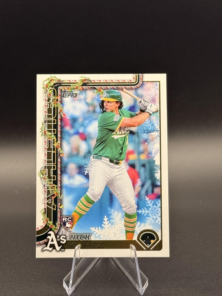 2025 Topps Holiday #H40 Nick Kurtz