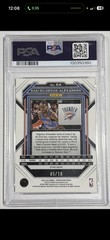 2022 Panini Prizm Gold Shimmer FOTL Shai Gilgeous-Alexander PSA 10 5/10🔥