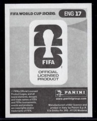 2026 Panini World Cup Sticker Collection Bukayo Saka England Gold Crumple
