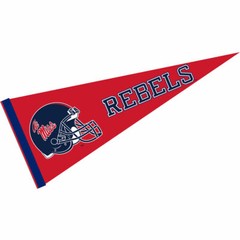 Ole Miss 12 in X 30 in Football Helmet Pennant
