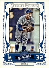 2013 Topps Gypsy Queen #NH-SK Sandy Koufax No Hitters