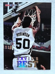1993-94 NBA Hoops David&rsquo;s Best David Robinson #DB5 San Antonio Spurs