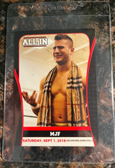 2018 Ring of Honor All In #18 MJF RC Rookie NM-MT or better AEW Wrestling Card