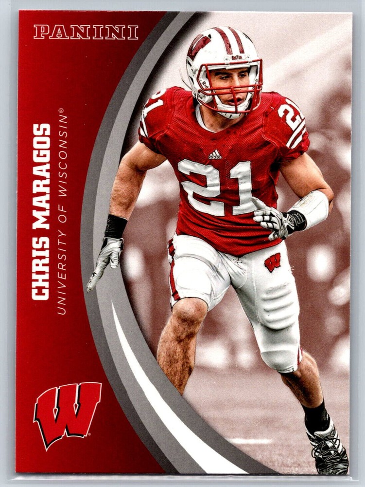 2015 Panini Collegiate Wisconsin Chris Maragos #18