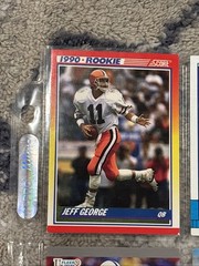 Jeff George 17 Card Lot Rookies and More