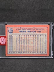 2019 Topps Archives Signature Series Willie Wilson 5/44 #208