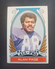TOUGH Set Break 1972 Topps HIGH #279 Alan Page ALL-PRO card – Minnesota Vikings