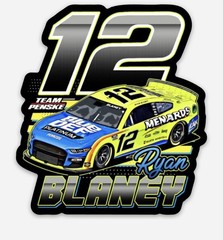 Ryan Blaney 12 NASCAR Vinyl Sticker Decal