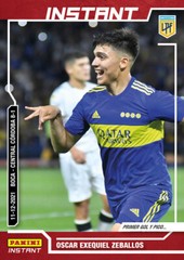 Panini Instant Exequiel Zeballos (Boca Juniors) Rookie Adrenalyn 2021 Brand new