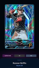 Topps BUNT DIGITAL Huge 12 Card Konnor Griffin Lot Iconic Bowman Topps Now VIP