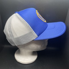 &rsquo;47 Brand Milwaukee Brewers Blue Trucker Snapback Baseball Hat Cap Foam