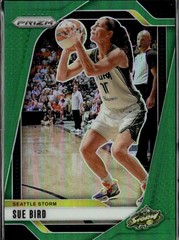 2024 Panini Prizm WNBA Green Prizms Sue Bird #112 | Seattle Storm