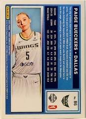2025 Panini WNBA Donruss Rated Rookie Paige Bueckers RC #86 WINGS