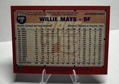 🔥⚾️Topps 2026 75 Willie Mays Giants #91B2-17 Pink Crackle Foil 💣⚾️🧨