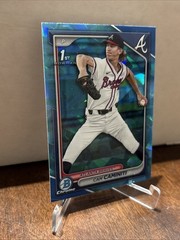 2024 Bowman Chrome Draft Sapphire Edition – Cam Caminiti #BDC-20 (RC) Braves