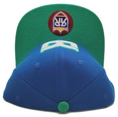 Hartford Whalers New Royal Retros Vintage Blue Green Snapback Era Hat Cap