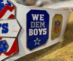 Custom Dallas cowboy new championship replica belt Adult Size 2MM Brass