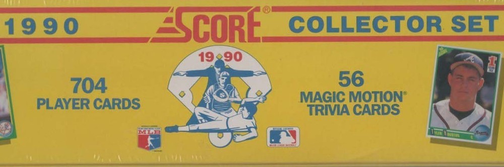 1990 SCORE BASEBALL [FACTORY COLLECTOR SET] [760 CARDS]