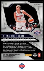 2024 Panini Prizm WNBA #7 Elena Delle Donne Blue Velocity Prizms