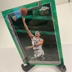 2025-26 Topps Chrome Update- Carter Bryant #164 Green Refractor /99 (RC)