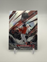 Topps 2026 Finest Roman Anthony RC Smashing Through S-1 Boston Red Sox