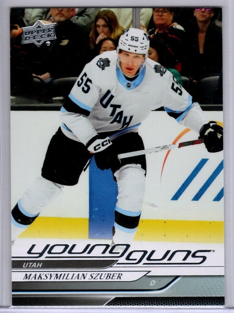 2024-25 Upper Deck Series 2 Maksymilian Szuber Young Guns Card # 456