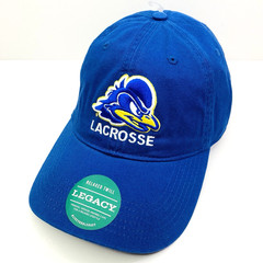 Legacy Delaware Blue Hens Lacrosse Cap Hat Adjustable Strap Relaxed Twill NWT