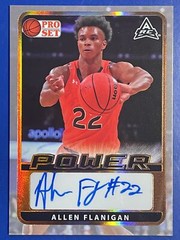 2021-22 Pro Set Power #BA-AF1 Allen Flanigan Auto Auburn Ole Miss