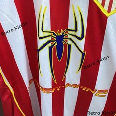 Fernando Torres 9 Atletico Madrid 2004/05 SpiderMan Retro Short Sleeve Jersey S