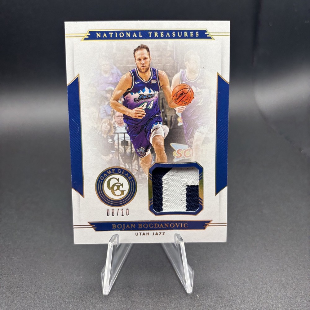 2019-20 Panini National Treasures – Game Gear Bojan Bogdanovic #GG-BJB /10 Patch