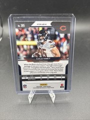 2020 Panini Prizm – Rookie Cole Kmet #305 Orange Disco Prizm (RC)
