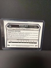 2026 Bowman Baseball Wilder Dalis 1st Bowman Pink Mojo Refractor 14/199 SP