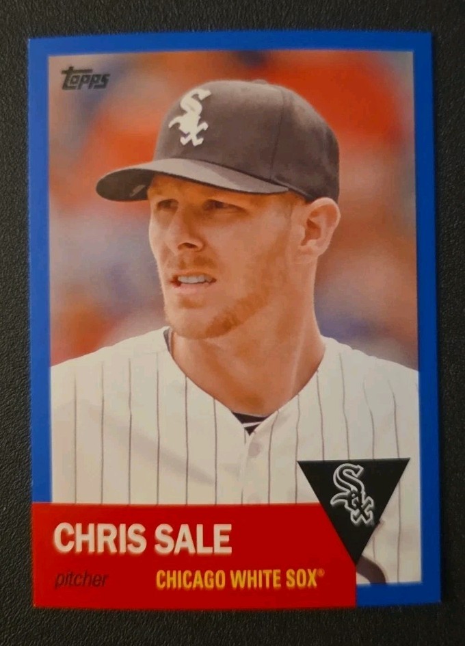 2016 Topps Archives /199 Blue Parallel #18 Chris Sale White Sox