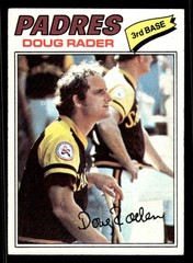 1977 Topps – Doug Rader #9 San Diego Padres