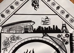 Portland FIRE 2026 BANDANA Handout SGA (Only 5000) Summer Nights Las Vegas Aces