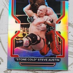 SCSA 2022 Panini Prizm Silver STONE COLD STEVE AUSTIN #192 WWE