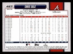2026 Topps #427 Chris Sale Atlanta Braves