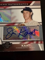 2007 Topps Co-Signers Dual Auto Francisco Liriano Jim Kaat #CS-LK Twins