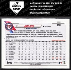 2021 Topps Juan Soto 150 Prism Refractor New York Mets