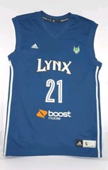 Minnesota MN Lynx WNBA Andrew #21 Jersey Adidas Adult Mens Small / Womens Medium