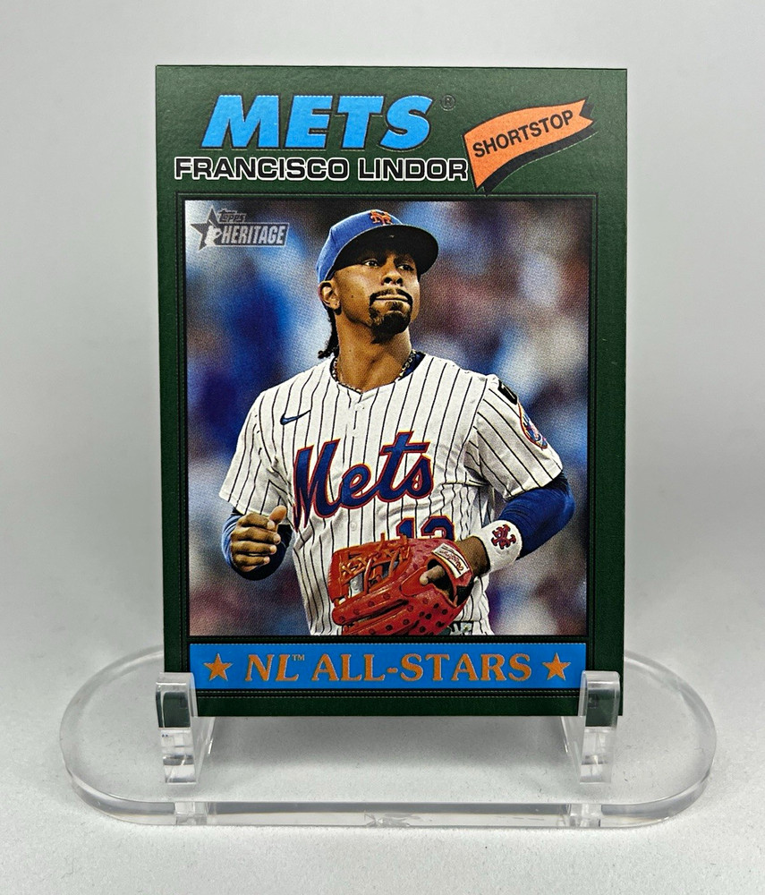 Topps 2026 Heritage Francisco Lindor #146 NL All-Stars New York Mets Card