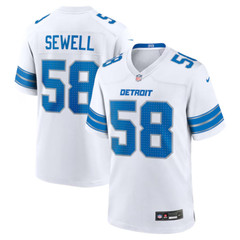 NWT Men&rsquo;s Penei Sewell Black 2nd Alternate Game Jersey – All Stitched